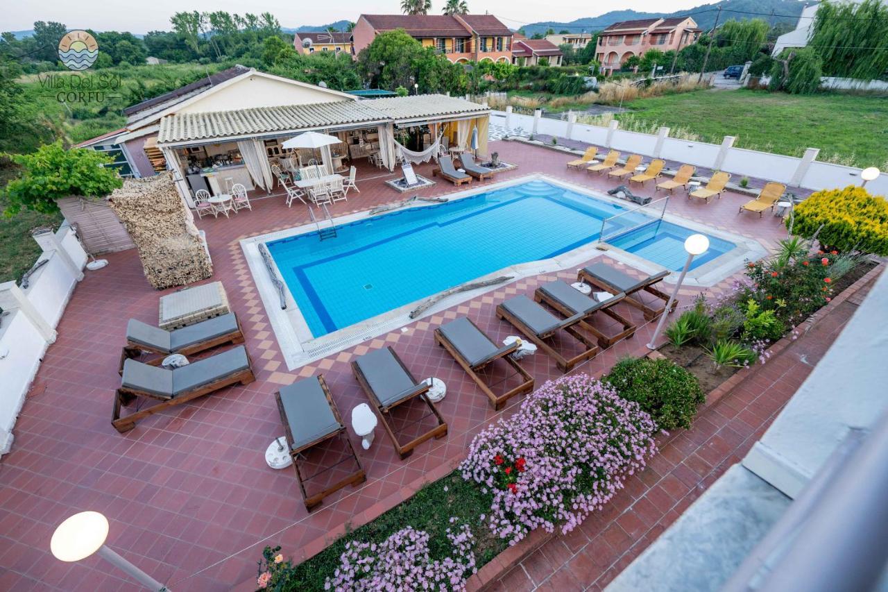 Villa Del Sol Corfu Сидари Екстериор снимка