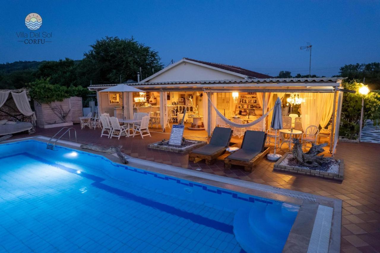 Villa Del Sol Corfu Сидари Екстериор снимка