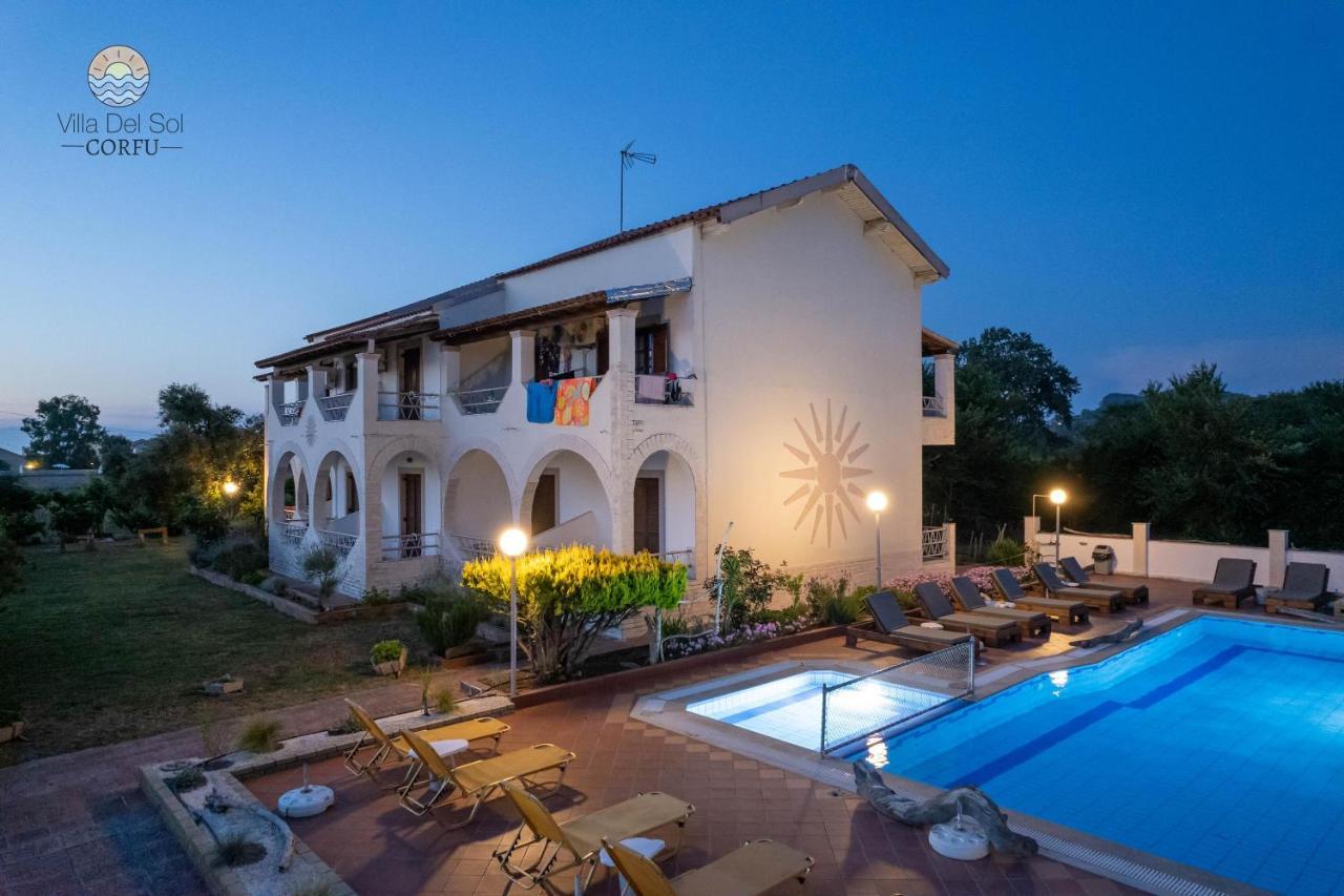Villa Del Sol Corfu Сидари Екстериор снимка