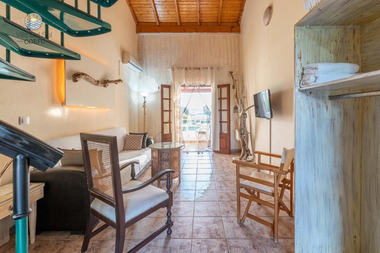 Villa Del Sol Corfu Сидари Екстериор снимка