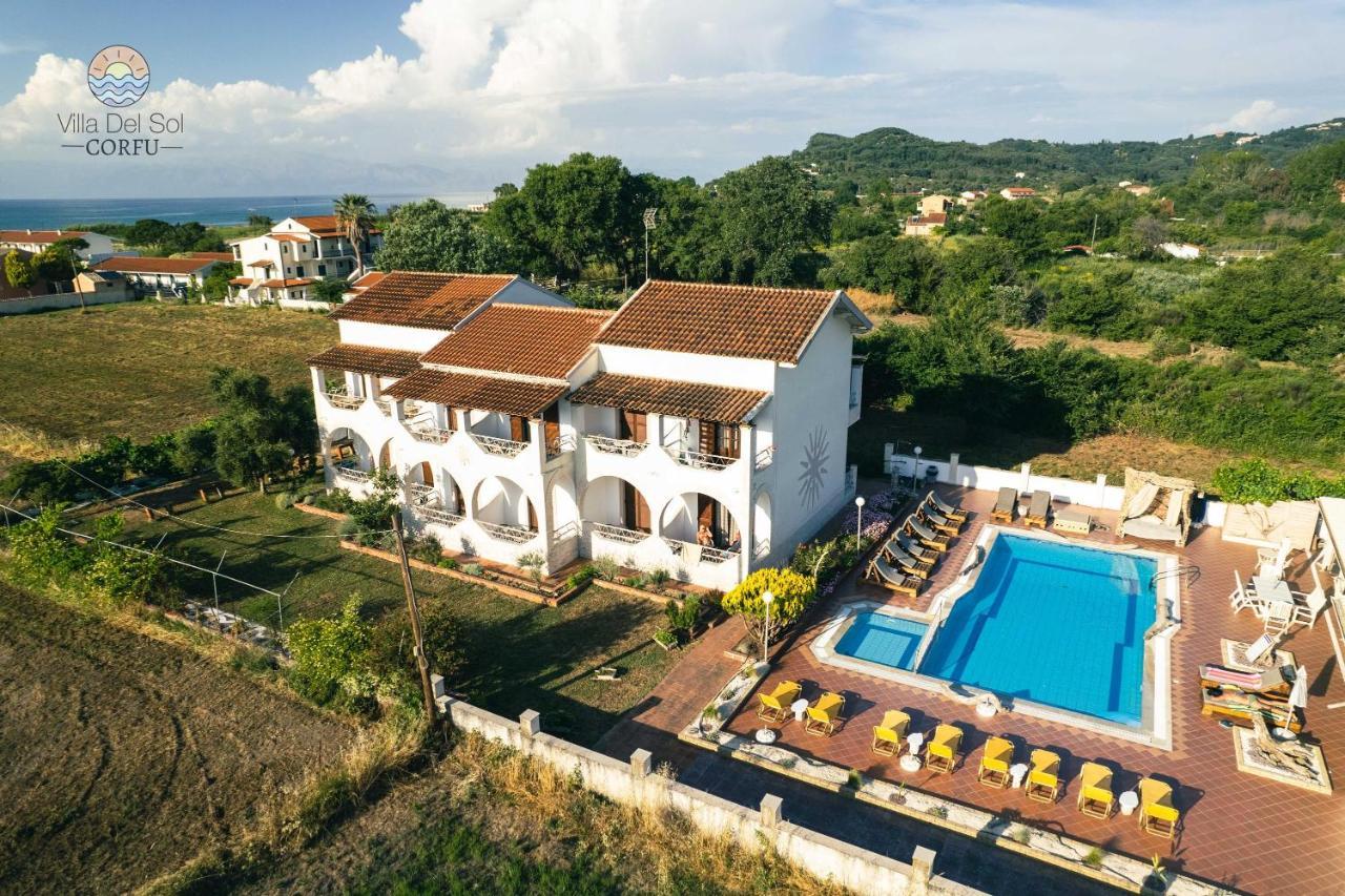 Villa Del Sol Corfu Сидари Екстериор снимка