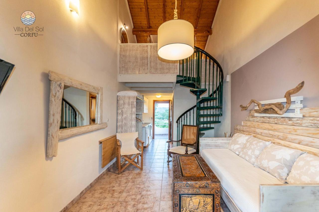 Villa Del Sol Corfu Сидари Екстериор снимка