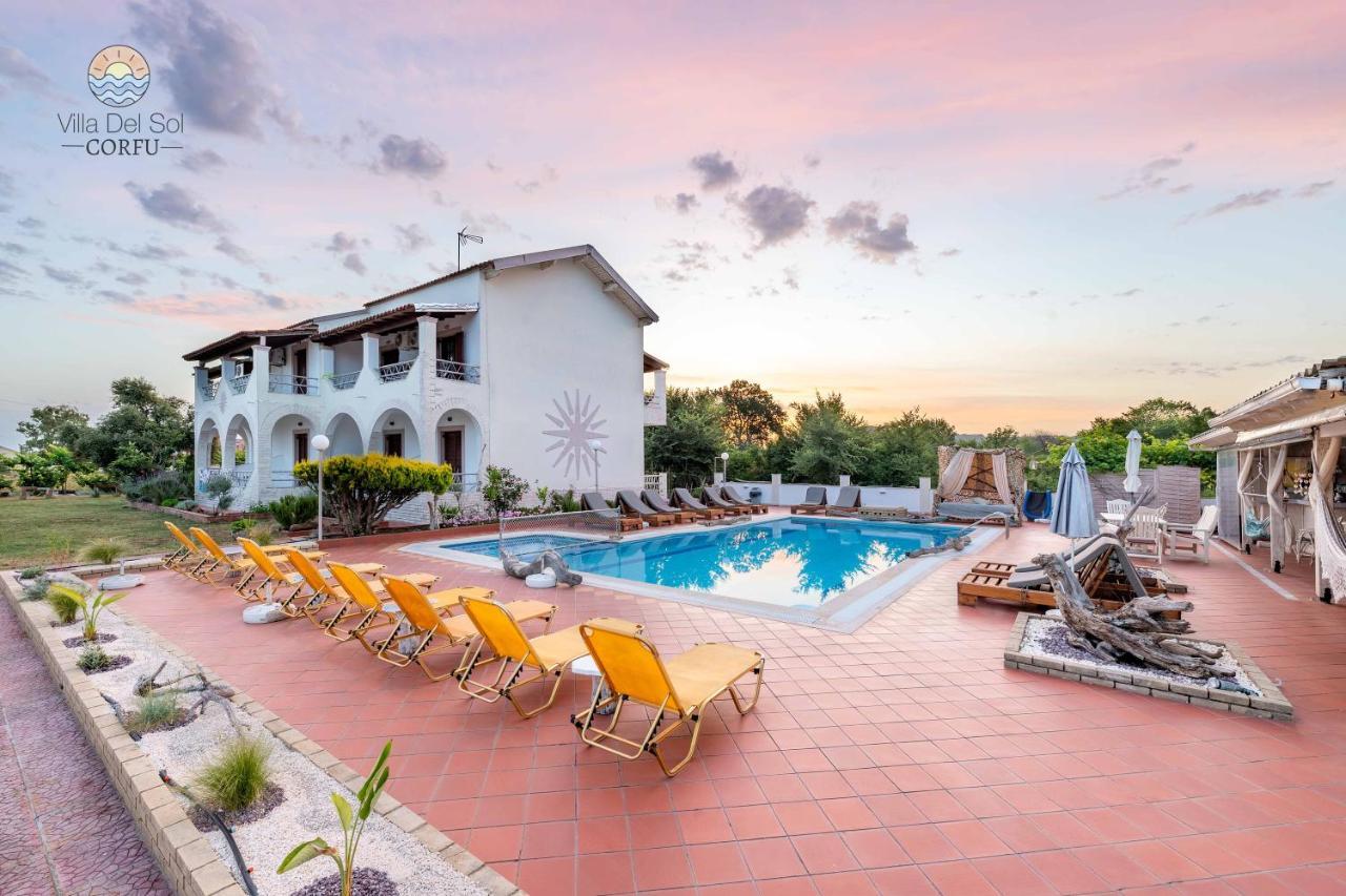 Villa Del Sol Corfu Сидари Екстериор снимка