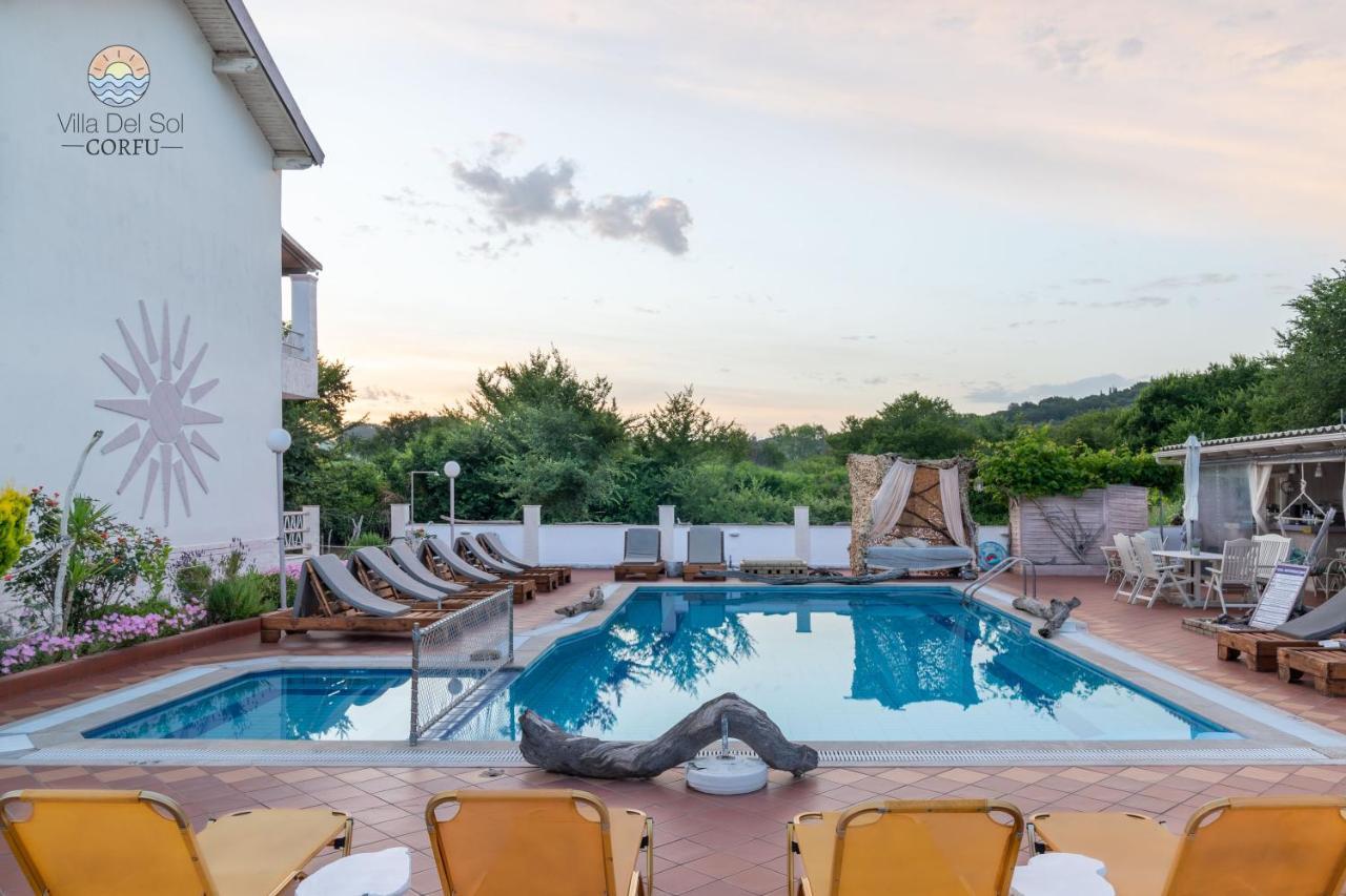 Villa Del Sol Corfu Сидари Екстериор снимка